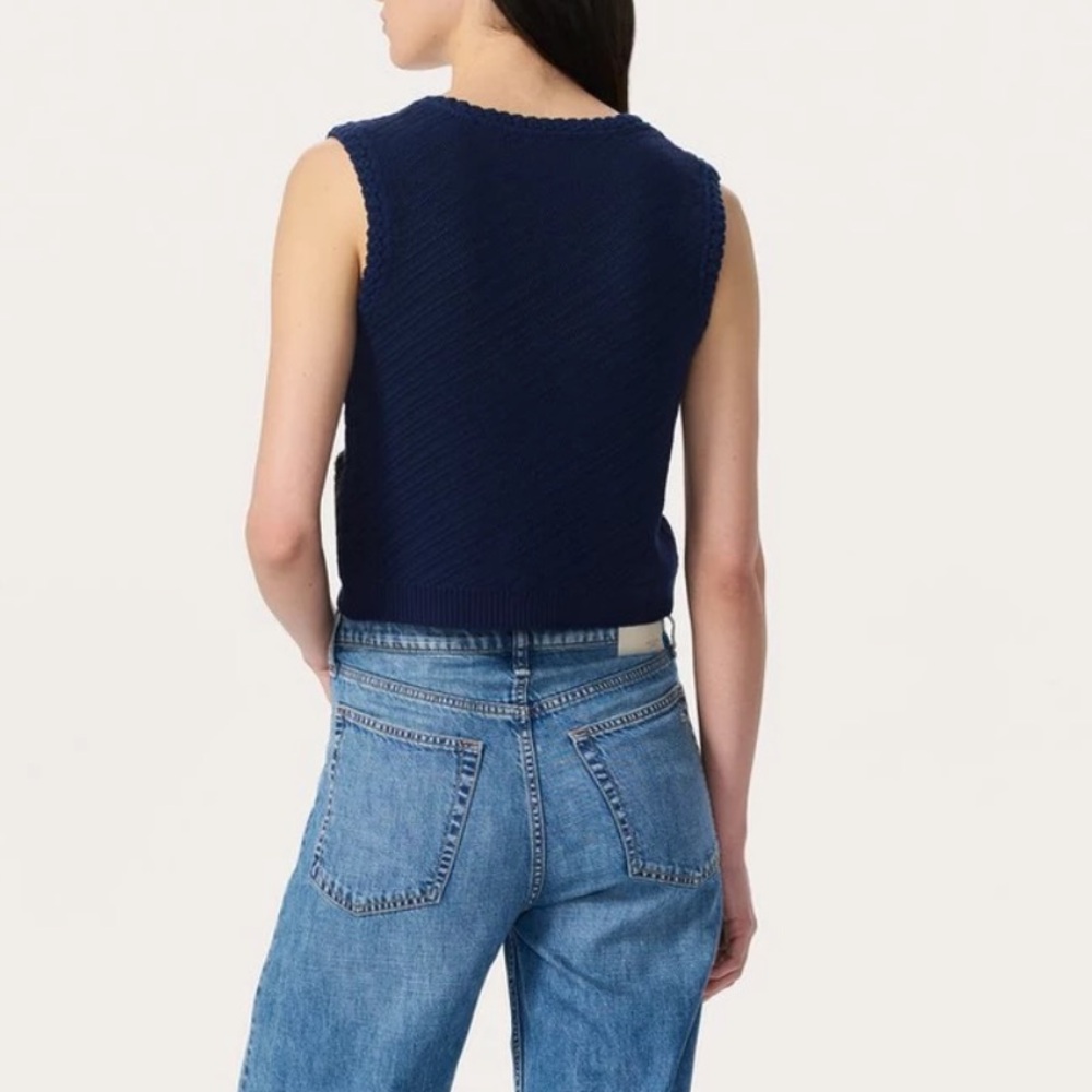 rag & bone Claire Knit Vest Size M - Picture 5 of 13